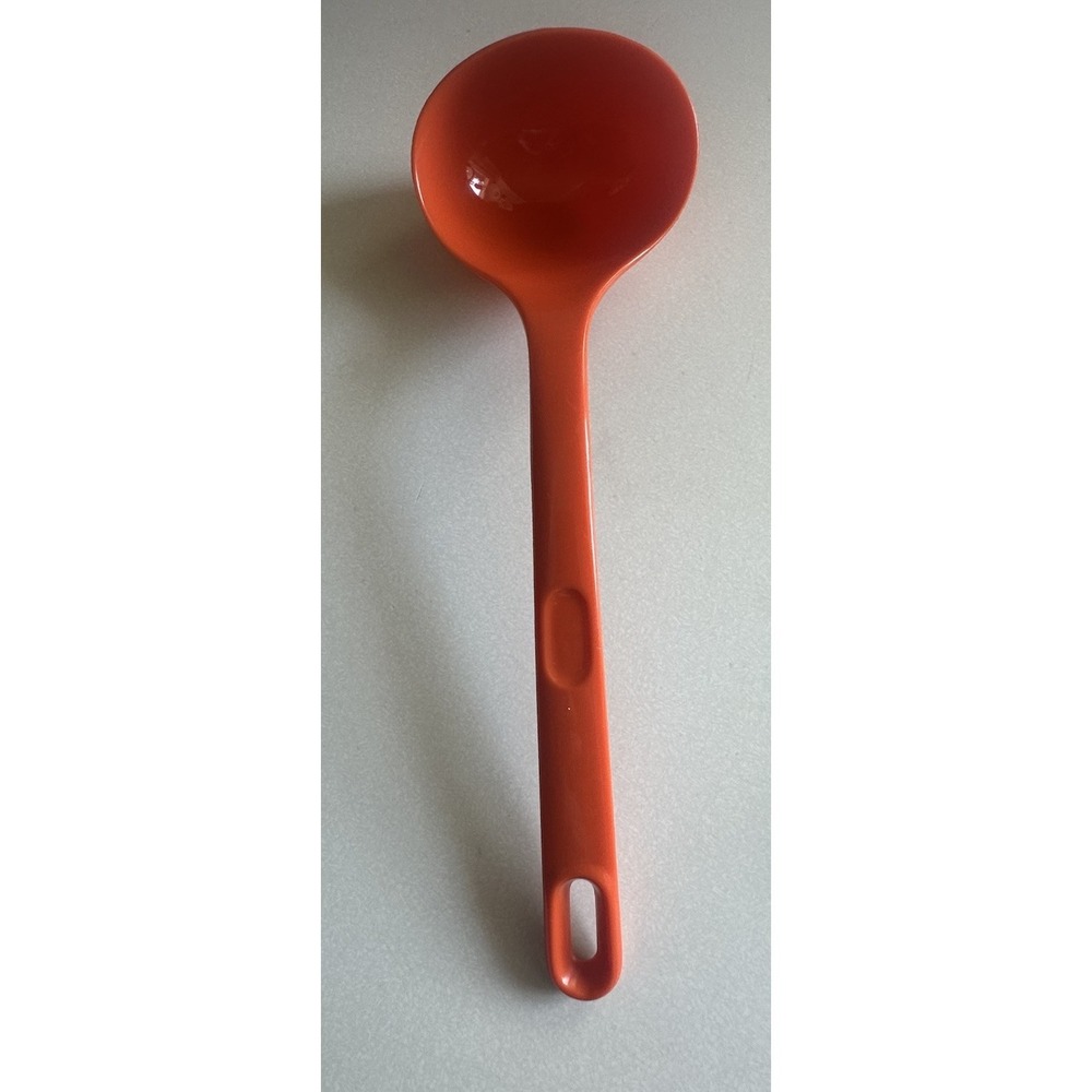 Rubbermaid Ladle‎ Orange Vintage Kitchen Cooking Retro Soup Serving Spoon